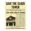 22. Yellow "Save The Clock Tower" Flyer ### BACK TO THE FUTURE (1985)
