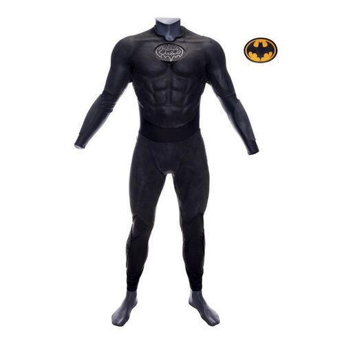 26. Production-Made Batman's (Michael Keaton) Batsuit Components with Replica Emblem ### BATMAN (1989)