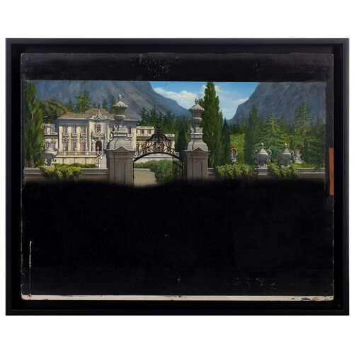 69. Matthew Yuricich Collection:Hand-Painted Matthew Yuricich Palace Gate Matte Painting ### THE GLASS SLIPPER (1955)