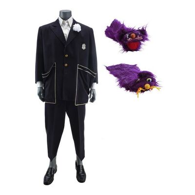 80. Captain Kangaroo's (Bob Keeshan) Blue Costume and Purple Creature Puppets ### CAPTAIN KANGAROO (1955-1984)