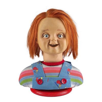 90. Production-Made Chucky (Brad Dourif) Doll Skin on Replica Display ### CURSE OF CHUCKY (2013)