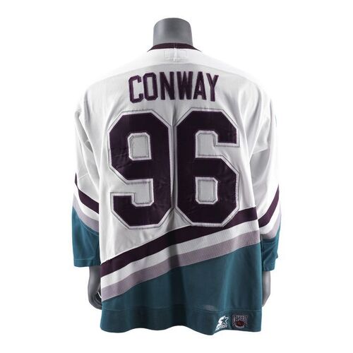 102. Charlie Conway's (Joshua Jackson) Mighty Ducks Hockey Jersey ### D3: THE MIGHTY DUCKS (1996)