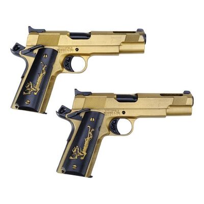 114. Pair of Castor Troy's (Nicolas Cage) Stunt Custom Springfield Armory M1911-A1 Pistols ### FACE/OFF (1997)