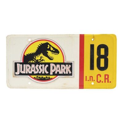 189. Park Jeep 18 License Plate ### JURASSIC PARK (1993)