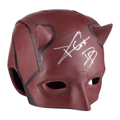 213. Charlie Cox-Autographed Daredevil Cowl ### MARVEL'S DAREDEVIL (T.V. SERIES, 2015-2018)