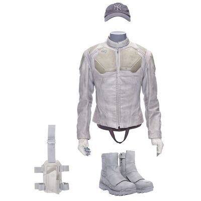 253. Jack's (Tom Cruise) Poster-Matched Leather Technician's Jacket and Costume Components ### OBLIVION (2013)