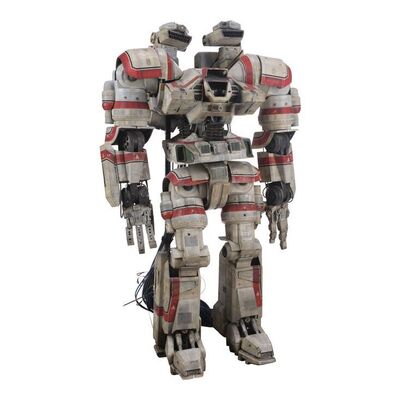 274. Achilles (Gary Graham) and Athena's (Anne-Marie Johnson) Screen-Matched Hero Mechanical Robot Puppet ### ROBOT JOX (1989)