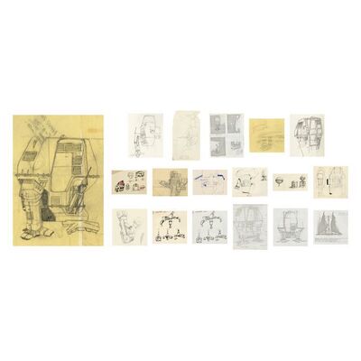 299. Douglas Trumbull Collection: Hand-Drawn and Printed Robot Artwork ### SILENT RUNNING (1972)