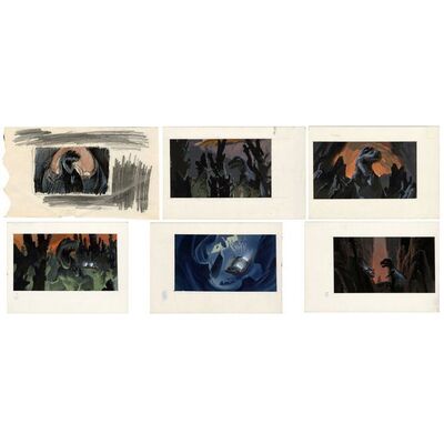 308. Douglas Trumbull Collection: Set of Five Hand-Painted and Hand-Drawn Ralph McQuarrie Production Illustrations and Concept Sketch ### BACK TO THE FUTURE: THE RIDE (1991-2007)
