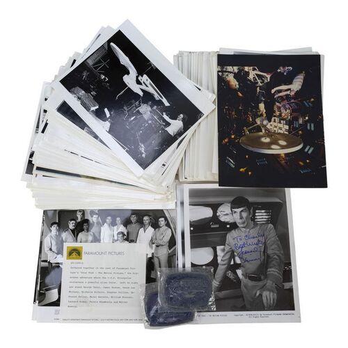 316. Douglas Trumbull Collection: Collection of 209 Photos with Two Autographs and Two Crew Gifts ### STAR TREK: THE MOTION PICTURE (1979)