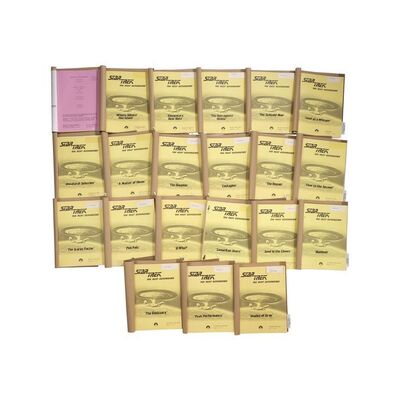 326. Michael and Denise Okuda Collection: Set of Season 2 Scripts ### STAR TREK: THE NEXT GENERATION (T.V. SERIES, 1988 - 1989)