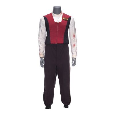 340. Captain James T. Kirk's (William Shatner) Bloodied Shirt and Stunt Vest with Montgomery "Scotty" Scott's (James Doohan) Pants ### STAR TREK: GENERATIONS (1994)