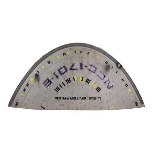347. Screen-Matched Distressed USS Enterprise-E Oversized Filming Model Saucer Segment ### STAR TREK: NEMESIS (2002)
