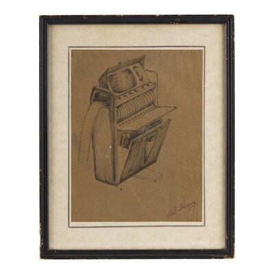 357. Framed Hand-Drawn Wah Chang Tricorder Concept Illustration ### STAR TREK: THE ORIGINAL SERIES (1966-1969)