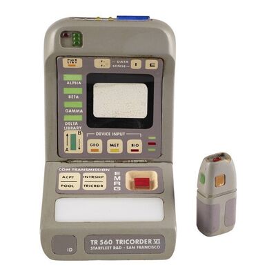 361. TR 560 Tricorder VI with Hand Scanner ### STAR TREK: THE NEXT GENERATION (1987-1994)