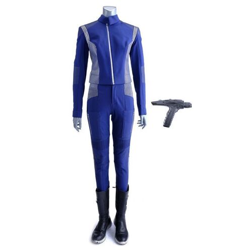 374. Michael Burnham's Starfleet Science Costume and Stunt Phaser ### STAR TREK: DISCOVERY (T.V. SERIES, 2017 - 2019)