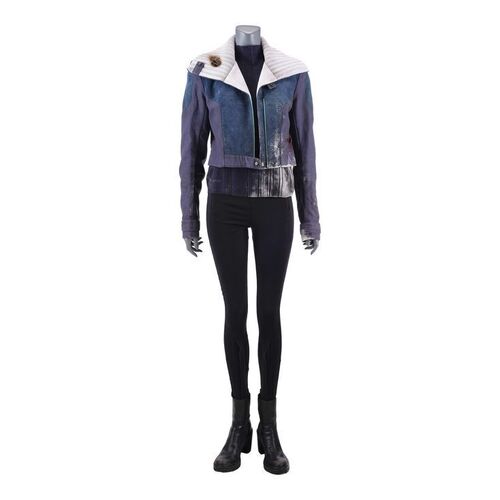 379. Dr. Beverly Crusher's (Gates McFadden) Screen-Matched Distressed Mariposas Costume ### STAR TREK: PICARD (2020-2023)