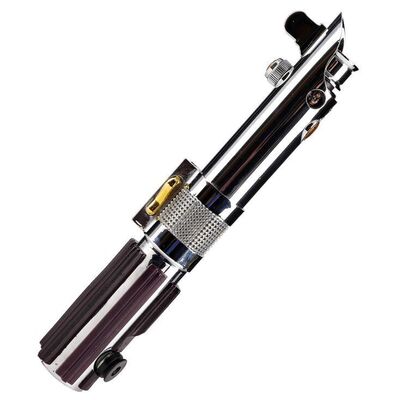 394. Anakin Skywalker's (Hayden Christensen) Hero Lightweight Lightsaber Hilt ### STAR WARS: REVENGE OF THE SITH (2005)