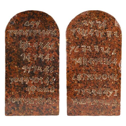 437. Moses' (Charlton Heston) Ten Commandments Tablets ### THE TEN COMMANDMENTS (1956)