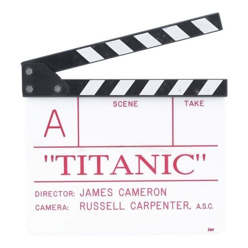 449. "A" Camera Clapperboard ### TITANIC (1997)