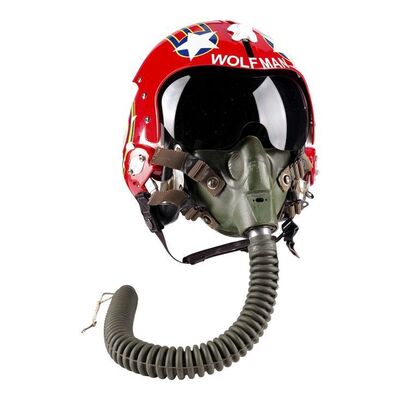 453. Leonard "Wolfman" Wolfe's (Barry Tubb) Screen-Matched Fighter Pilot Helmet with Replica Visor Cover ### TOP GUN (1986)