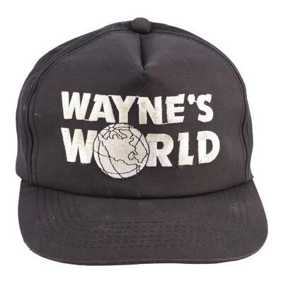 466. Wayne Campbell's (Mike Myers) Production-Made "Wayne's World" Hat ### WAYNE'S WORLD 2 (1993)