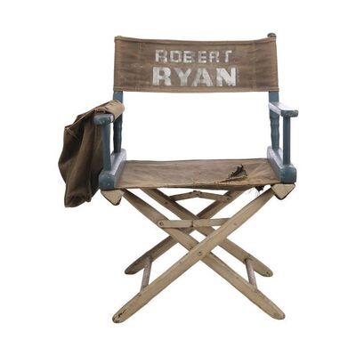 472. Robert Ryan's Photo-Matched Chairback with Director's Chair ### THE WILD BUNCH (1969)