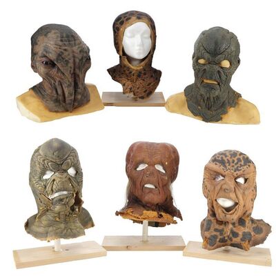 533. Set of Six Production-Made Alien Masks ### BABYLON 5 (1994-1998)