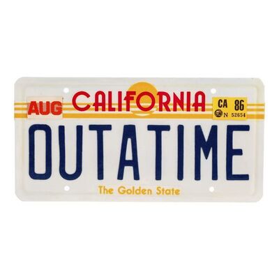 548. OUTATIME License Plate Used at Official Universal Studios Promotional Events ### BACK TO THE FUTURE TRILOGY (1985-1990)