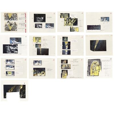565. Set of 13 Printed Annotated Storyboards ### BATMAN RETURNS (1992)