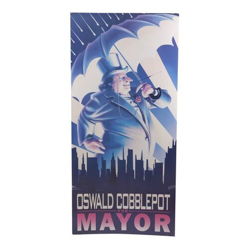 568. Oswald Cobblepot (Danny DeVito) 62" x 29" Mayoral Campaign Poster ### BATMAN RETURNS (1992)