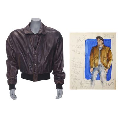 633. Rick Jarmin's (Mel Gibson) Leather Jacket ### BIRD ON A WIRE (1990)