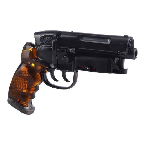 646. Light-Up Tomenosuke Harrison Ford Signature Edition Deckard Blaster Replica without Ford-Signed Plaque ### BLADE RUNNER (1982)