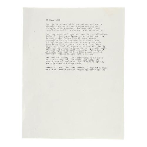 657. Mina Murray's (as played by Winona Ryder) Diary Page ### BRAM STOKER'S DRACULA (1992)