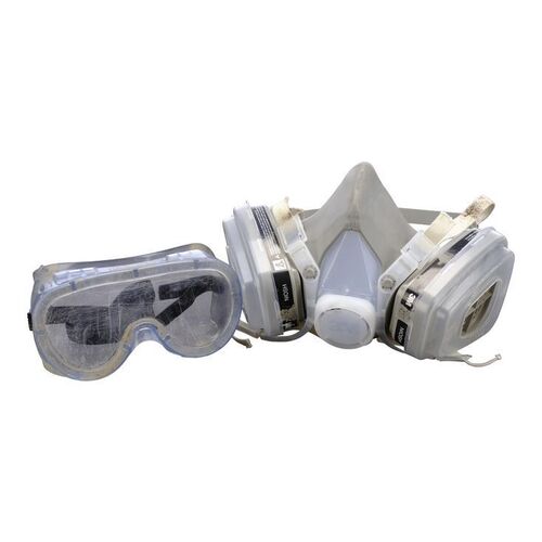 665. Walter White's (Bryan Cranston) Goggles and Respirator ### BREAKING BAD (T.V. SERIES, 2008-2013)