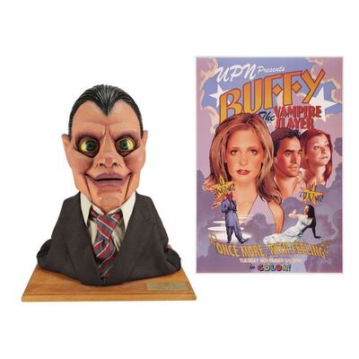 678. Demon Henchman Bust and "Once More with Feeling" Promotional Poster ### BUFFY THE VAMPIRE SLAYER (1997-2003)