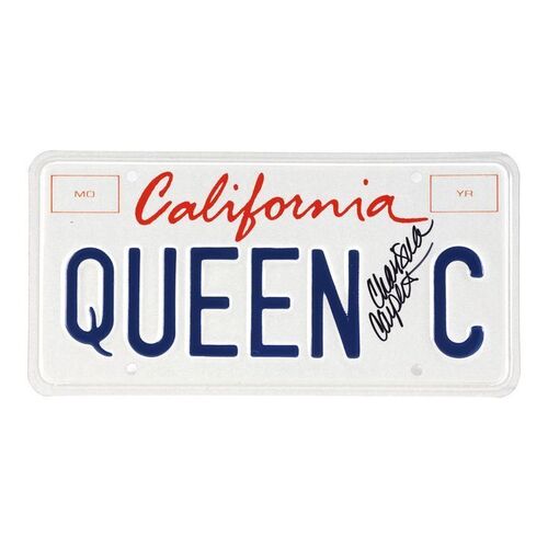 680. Charisma Carpenter-Autographed Cordelia Chase's License Plate ### BUFFY THE VAMPIRE SLAYER (1997-2003)