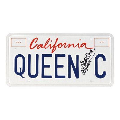 680. Charisma Carpenter-Autographed Cordelia Chase's License Plate ### BUFFY THE VAMPIRE SLAYER (1997-2003)