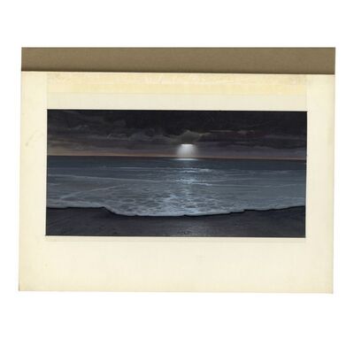 705. Hand-Painted Ralph McQuarrie Alien Ship Over Sea Cel ### COCOON (1985)
