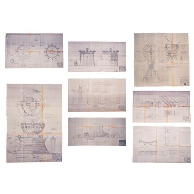712. Set of Eight Snake Tower Blueprints ### CONAN THE BARBARIAN (1982)