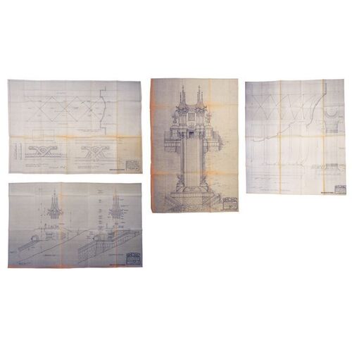 717. Set of Four Printed Mountain of Power Blueprints ### CONAN THE BARBARIAN (1982)