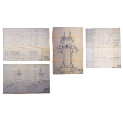 717. Set of Four Printed Mountain of Power Blueprints ### CONAN THE BARBARIAN (1982)