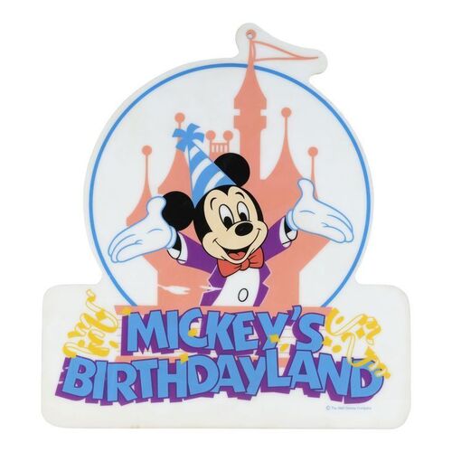 763. Mickey's Birthdayland Sign ### WALT DISNEY WORLD