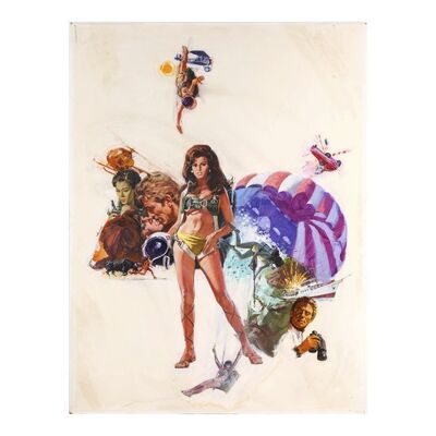 810. Hand-Painted Gerald Allison Poster Artwork ### FATHOM (1967)