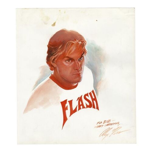 830. Hand-Painted Alex Ross Flash Gordon Painting ### FLASH GORDON (1980)