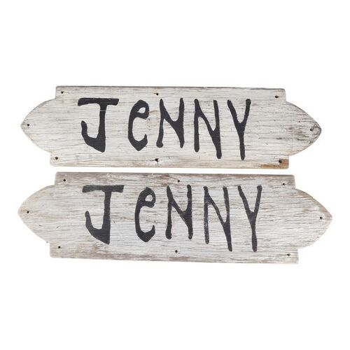 852. Pair of "Jenny" Boat Sign Replicas ### FORREST GUMP (1994)