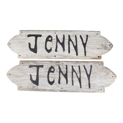 852. Pair of "Jenny" Boat Sign Replicas ### FORREST GUMP (1994)