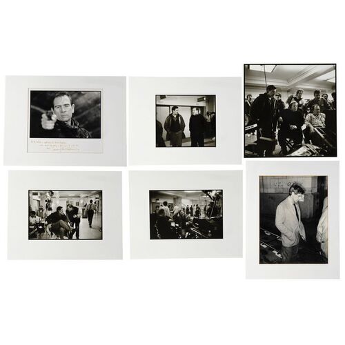 863. Set of Six Photos with One Tommy Lee Jones-Autographed Deputy Samuel Gerard Photo ### THE FUGITIVE (1993)