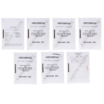 873. Set of Aidan Gillen's Seven Personal Annotated Season 2 Scripts ### GAME OF THRONES (T.V. SERIES, 2011-2019)