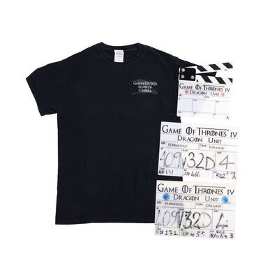 877. Season 4 Clapperboards and Crew T-Shirt ### GAME OF THRONES (T.V. SERIES, 2011-2019)